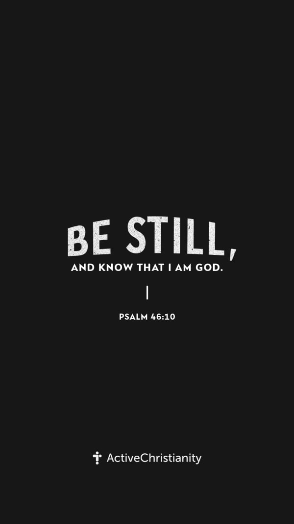 Be still and know that i am god HD wallpaper | Pxfuel