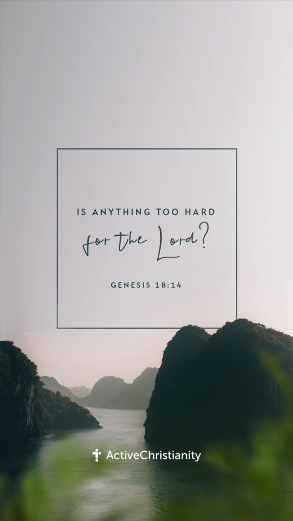 Genesis 18 14 Bibleverse Wallpaper Is Anything Too Hard For The Lord 
