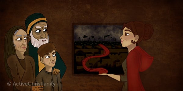 Rahab and the spies: A Bible story of faith and action