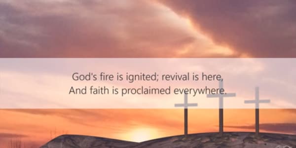With Christ I am now crucified!