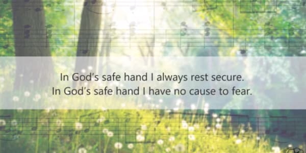 In God’s safe hand