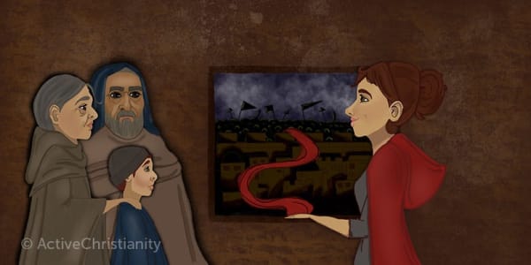 Rahab and the spies: A Bible story of faith and action